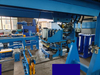 Internal burr blowing and cutting machine